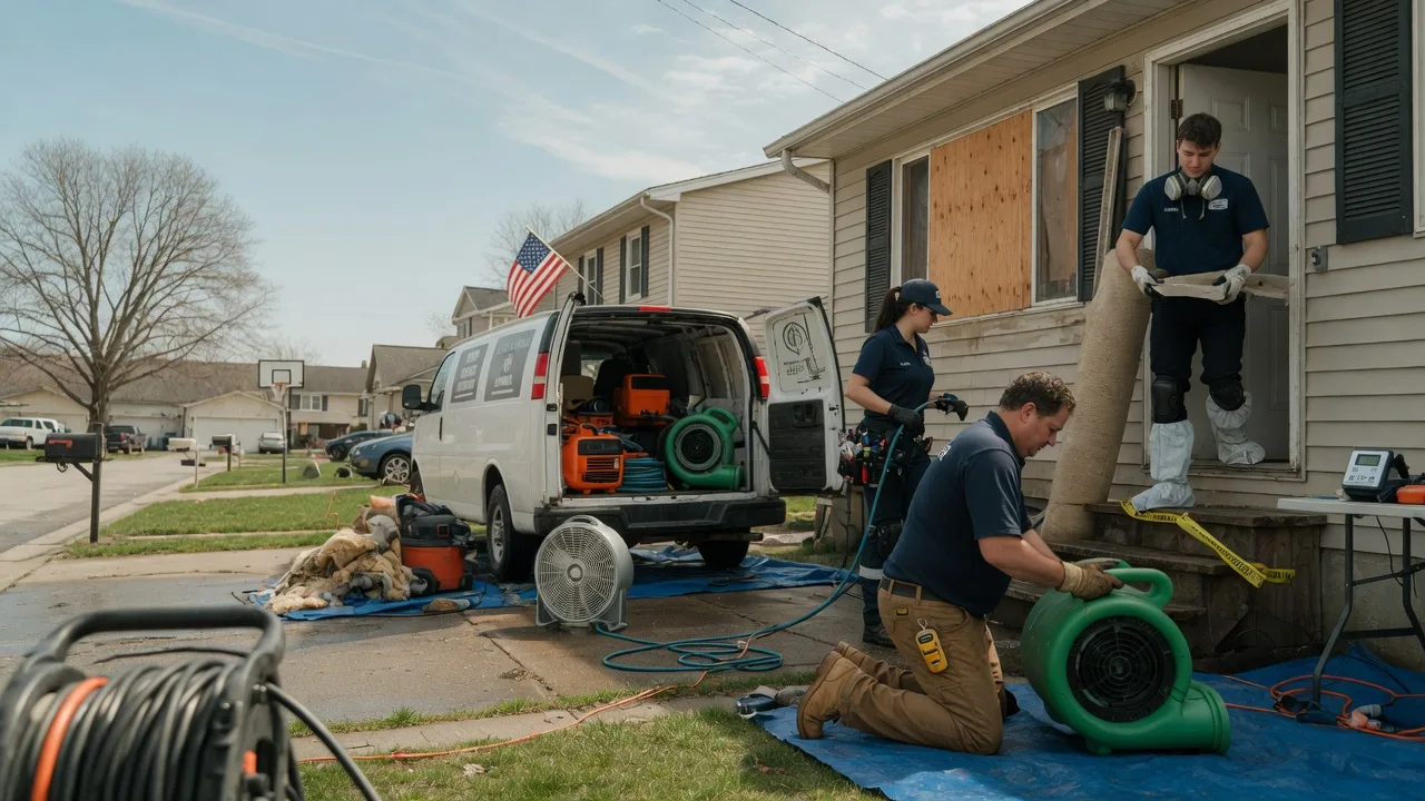 Water Damage Restoration in Rugby, ND near me